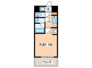 スプランディッド難波Ⅱの物件間取画像